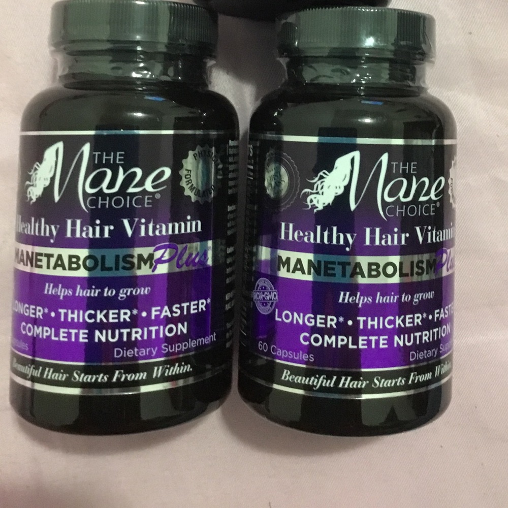 2 bottles of The Mane Choice Vitamins